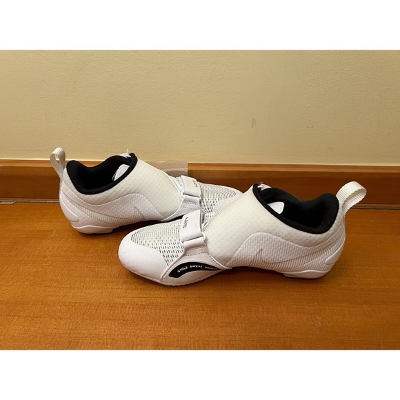 Nike SuperRep Cycle Indoor Cycling Shoes White Black Women’s Size 7.5 CJ0775-100 - Picture 3 of 5